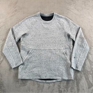 Lululemon Athletica Men's Heathered Gray Crewneck Sweater